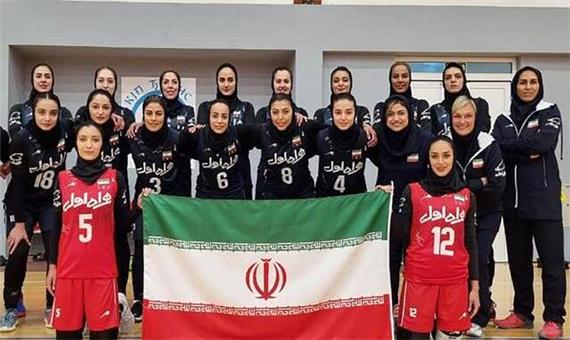 تیم والیبال زنان ایران به بازی های کشورهای اسلامی می‌رود